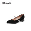 KISSCAT 接吻猫 心动信号 女士玛丽珍鞋 KA54541-11
