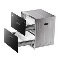 康宝 家用大容量不锈钢嵌入式消毒柜二星级巨量婴儿奶瓶消毒碗柜全XDZ100-EF122 PRO