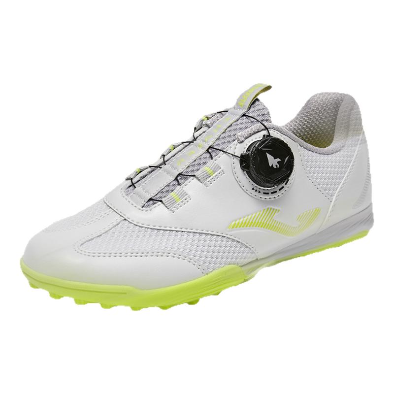 Joma25年儿童TF碎钉足球鞋旋钮无鞋带网面透气运动鞋追风2.5