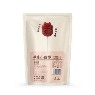 金晔 大金星原味山楂棒棒糖 98g