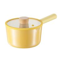 卡罗特辅食锅婴儿宝宝奶锅陶瓷锅不粘锅蒸煮一体小汤锅泡面锅