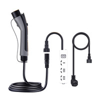 新能源汽车随车充电放电一体枪便携智能二合一通用比亚迪排插放电