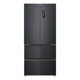 美菱 BCD-516WP9CX 0.1℃变频负离子净味抗菌法式四门冰箱 516L 熔岩灰