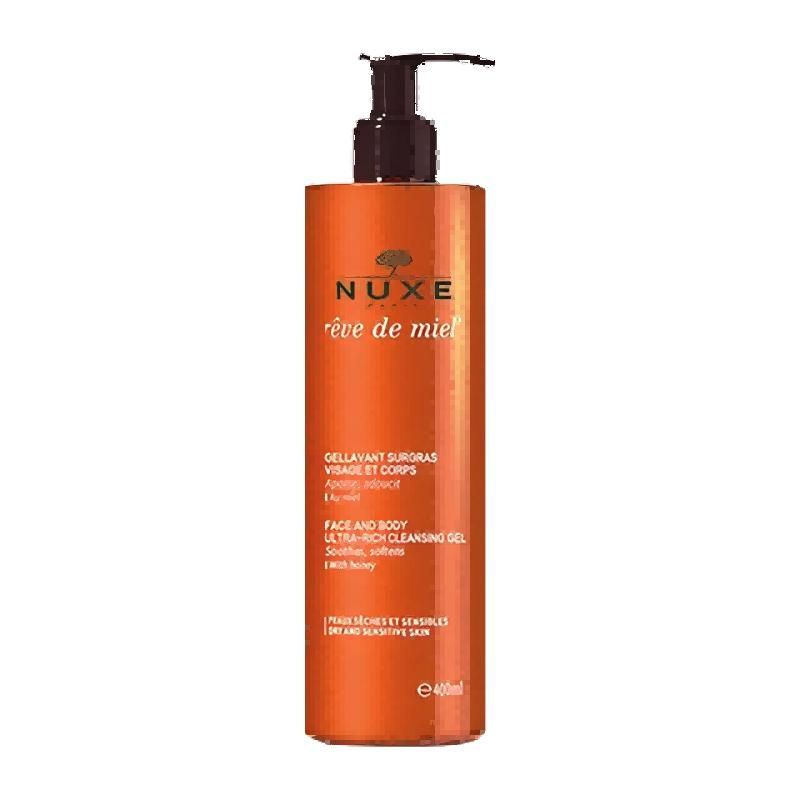 NUXE 欧树 槐花蜜面部和身体特润洁肤凝胶 400ml