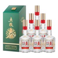 移动端、京东百亿补贴：五粮春 五粮液股份五粮春菁萃52度浓香型白酒550ml*6瓶