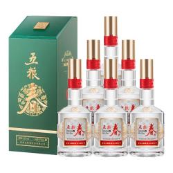 五粮春 五粮液股份五粮春菁萃52度浓香型白酒550ml*6瓶