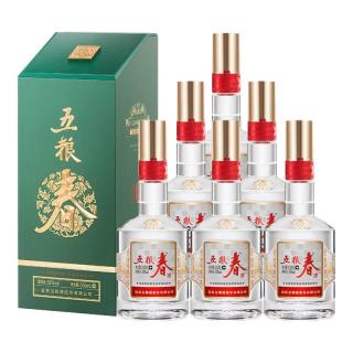 国家补贴：五粮春 WULIANGYE  第二代 52%vol 浓香型白酒 550ml*6瓶