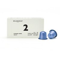 金米兰 MILANGOLD 多口味选择咖啡胶囊100颗独立装弦歌之声桔林烛光煎豆师 弦歌之声55g*10盒