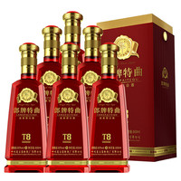 郎酒 LANGJIU郎牌特曲T8 浓酱兼香型白酒  50度 500mL 6瓶 整箱装