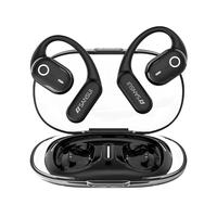 山水(SANSUI)W26开放式蓝牙耳机骨传导概念挂耳式无线运动跑步通话降噪排行前十金榜适用于苹果华为小米 星耀黑