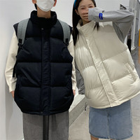 JEEP SPIRIT吉普马甲男女冬季2025青少年男款女外穿外套男士秋冬棉服 黑色 L