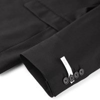 太平鸟男装奥莱 西服男春季休闲西装 黑色 XL