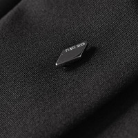 太平鸟男装奥莱 西服男春季休闲西装 黑色 XXL