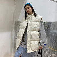 JEEP SPIRIT吉普马甲男女冬季2025青少年男款女外穿外套男士秋冬棉服 深蓝色 M