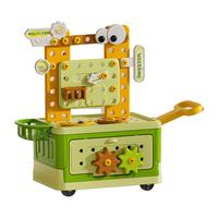 奥智嘉 儿童玩具拧螺丝工具箱大颗粒电钻男孩维修益智拼装1-3岁