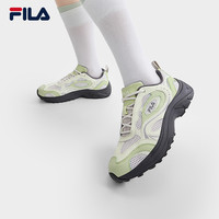 杨幂同款FILA斐乐川流鞋复古跑鞋女鞋秋季运动休闲鞋 【男】木炭灰/朴灰-MC 40.5