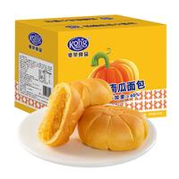 港荣低糖小南瓜面包420g吐司早餐手撕面包饼干蛋糕点心早餐零食下午茶