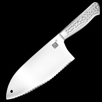 匠 Cegar 全钢冻肉刀 DRD-001B 不锈钢刀 20cm刃长 1.8毫米厚