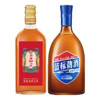 劲牌劲酒 36度 500mL 木糖醇清爽 居家自饮养生酒 低度 蓝标劲酒 36度 500mL 1瓶 +人参八珍酒1瓶