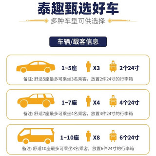 泰国曼谷到芭提雅接机送机中文服务素万那普廊曼机场芭堤雅接送机 送机：芭提雅市区酒店-廊曼机场 奢华7座(≤5人3行李 阿尔法)