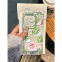 菲天【D】适用于iPhone全系列手机壳保护壳太空壳 太空壳-绿色冰块 iPhone13