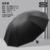 Beneunder 蕉下 特大号雨伞男女超大号双人三人折叠伞晴雨两用黑胶防晒遮阳大阳伞