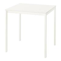 宜家（IKEA）VIHALS维哈斯餐桌饭桌办公桌简易桌学习桌出租房 白色桌子107cm