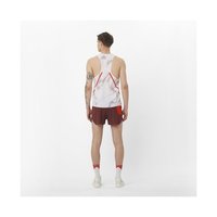 Salomon萨洛蒙 S/LAB SPEED系列男士白色/红色涤纶背心