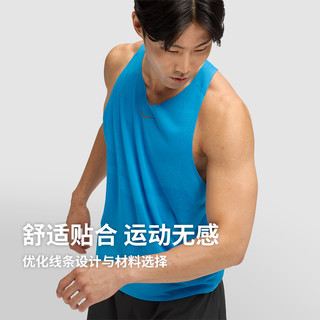 HOKA 男士夏季透气竞速背心RACE DAY SINGLET轻盈舒适