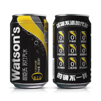watsons 屈臣氏 苏打水原味330ml*12罐