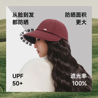 【详情享优惠】蕉下发护帽户外防晒帽四季防晒鸭舌帽大波浪假发帽