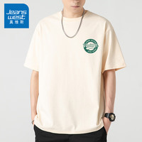 JEANSWEST/真维斯 纯棉 男士T恤