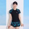 匹克 修身显瘦女士泳衣 泡温泉遮肚两件套