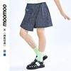 莫莫 童装夏季新款女童牛仔裙裤甜美可爱中大童洋气夏装短裤潮流
