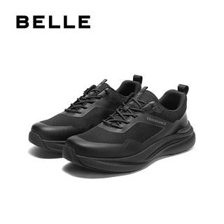  BeLLE/百丽 网面透气 男士运动鞋  黑色A2151（密网） 42 (260mm)