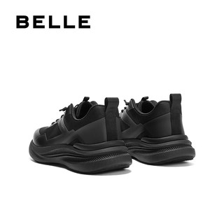  BeLLE/百丽 网面透气 男士运动鞋  黑色A2151（密网） 42 (260mm)