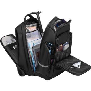 移动端、京东百亿补贴：京东京造 中性旅行背包 GF2202 黑色 15.6寸