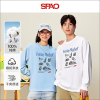  SPAO 纯棉 男士T恤