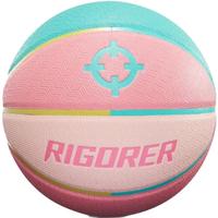 准者篮球7号防滑耐磨室内外通用印花PU球 Z322120419白桔 七号球