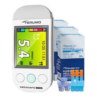 泰尔茂（TERUMO）血糖仪家用测试仪糖尿病美迪赛福斐特MS-FR501WC含采血笔+90试纸