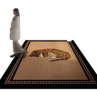 地垫入户门垫中古风可裁剪玄关大门口进门脚垫高级感免洗耐脏地毯