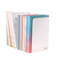 齐心（COMIX）20cm金属铁桌面书立置物架收纳书架 简约书籍挡靠夹 办公书靠学习用品 EB2167白