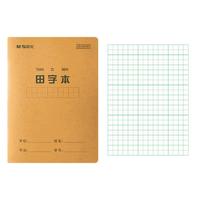 晨光(M&G)文具带防水PP书皮田字格本36K语文作业本小练习本幼儿园抄书本子14张 5本K36223D开学必备