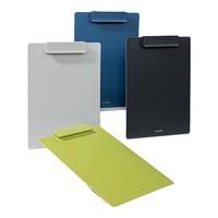 得力(deli)A4 PP板夹 旋转资料夹文件夹写字板书写板夹写垫板磁性文件夹报告夹桂叶绿 NS502 旋转夹具-月桂绿