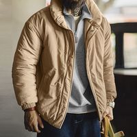马登 MADEN工装美式复古青果领加厚棉服立领保暖防寒面包服外套男秋冬季