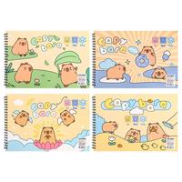 真彩（TRUECOLOR）加厚图画本绘画本儿童幼儿园小一年级马克笔美术本空白手绘涂色本不透色4本装ZCW-1090