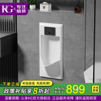 KG 01 挂式暗装小便斗 墙排