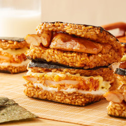 林饱饱 芝士鸡排饭团150g*1