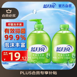 Bluemoon 蓝月亮 芦荟抑菌洗手液 500g*2瓶