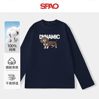  SPAO 舒适纯棉 男士T恤
